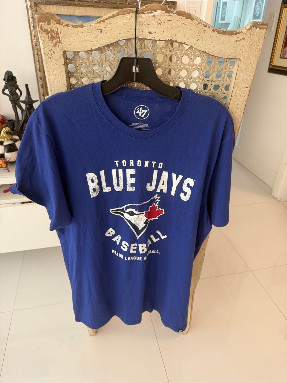 47 Brand Toronto Blue Jays Royal Blue Short-Sleeve Tee
